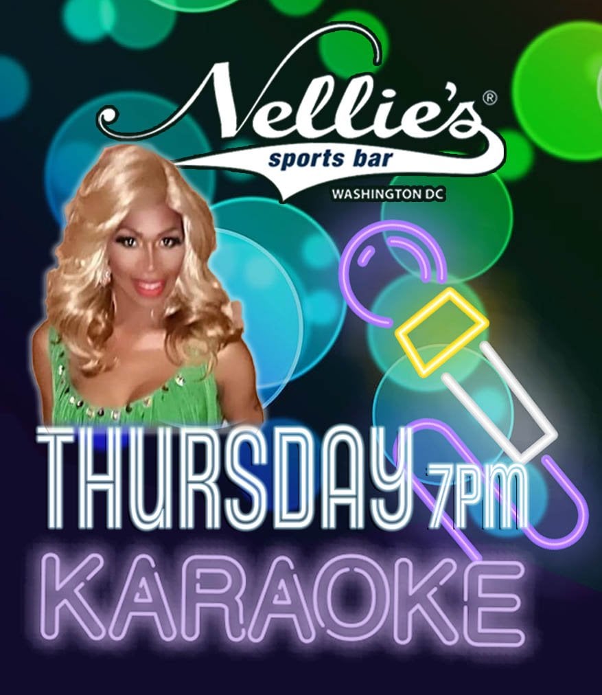 Nellie's Karaoke Night Poster
